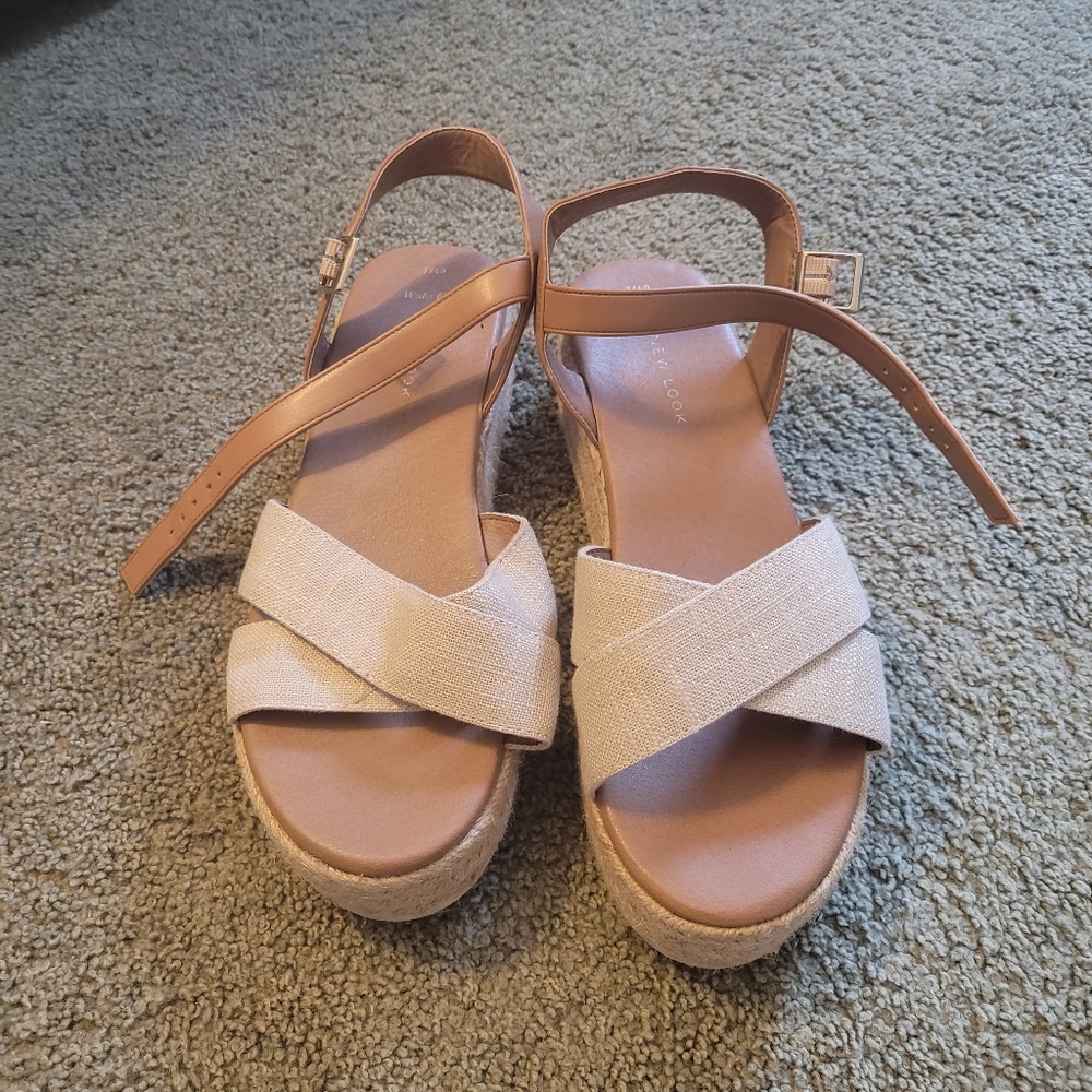 Women's Beige Sandals